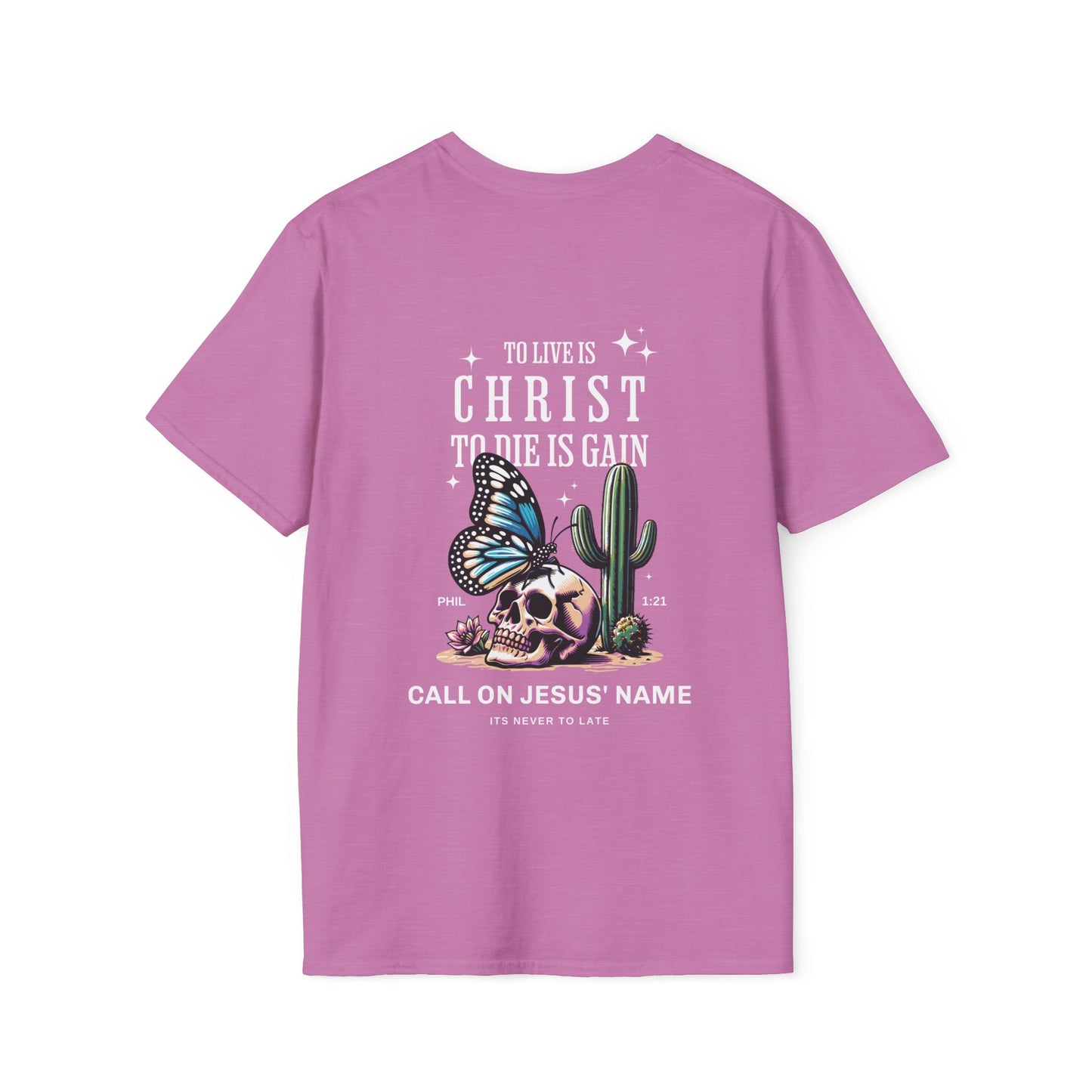 To live is Christ | Softstyle Tee