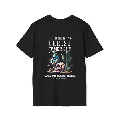 To live is Christ | Softstyle Tee