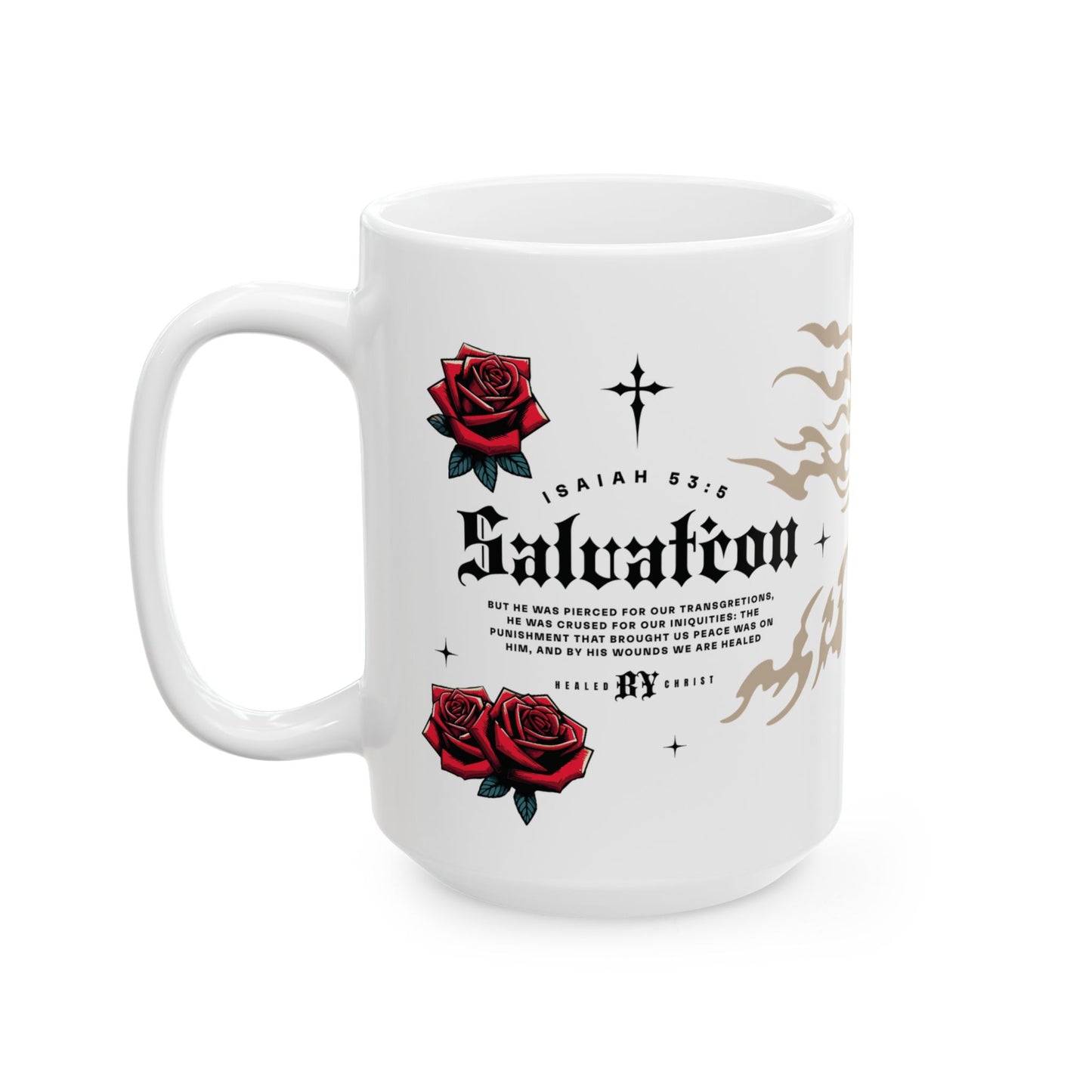 Salvation through Christ | Ceramic Mug, (11oz, 15oz)