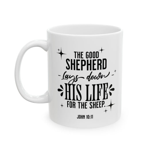 The Good Shepherd | Ceramic Mug, (11oz, 15oz)