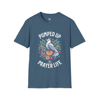 Pumped up for prayer life | Softstyle Tee