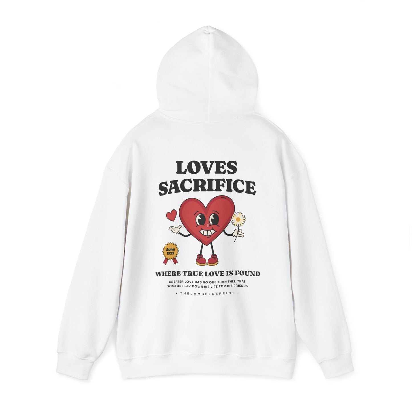 Loves Sacrifice | Heavy Blend™ Hooded Sweatshirt