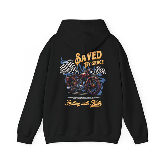 Saved by grace | Heavy Blend™ Hooded Sweatshirt