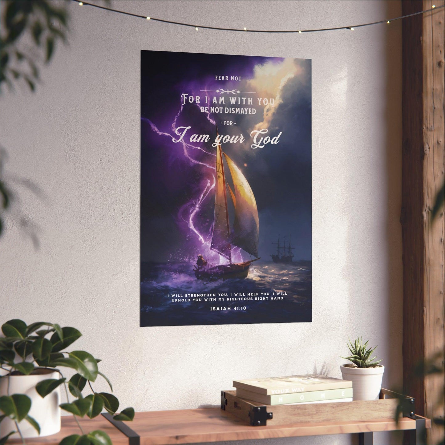 For I am with you | Matte Vertical Posters