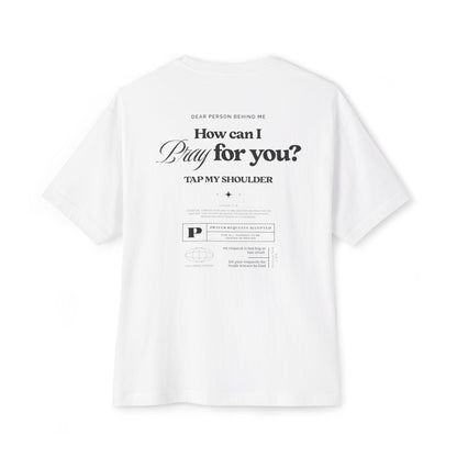 Prayer requests | Oversized Boxy Tee