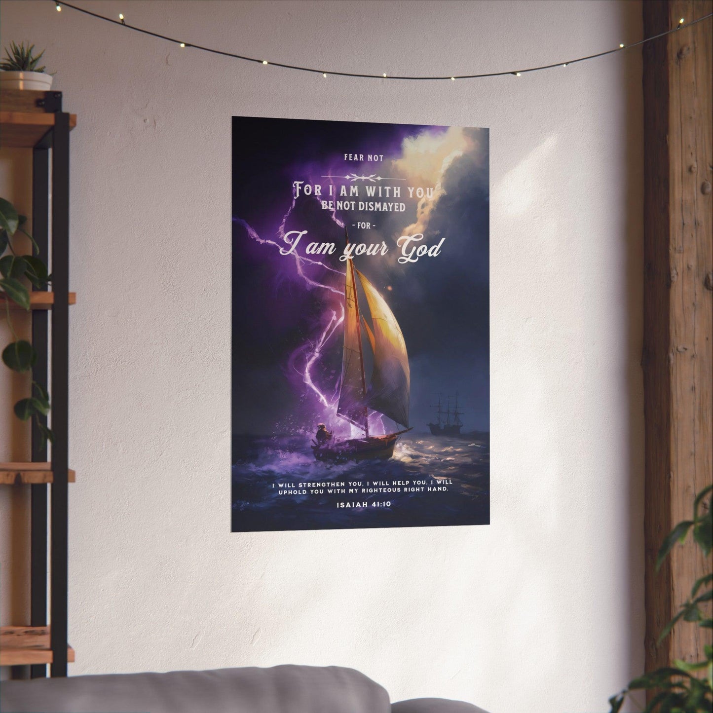 For I am with you | Matte Vertical Posters