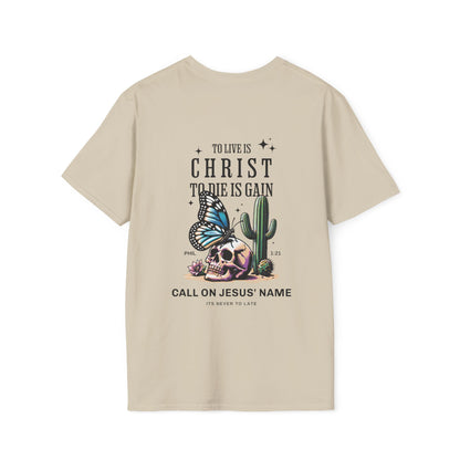 To live is Christ | Softstyle Tee