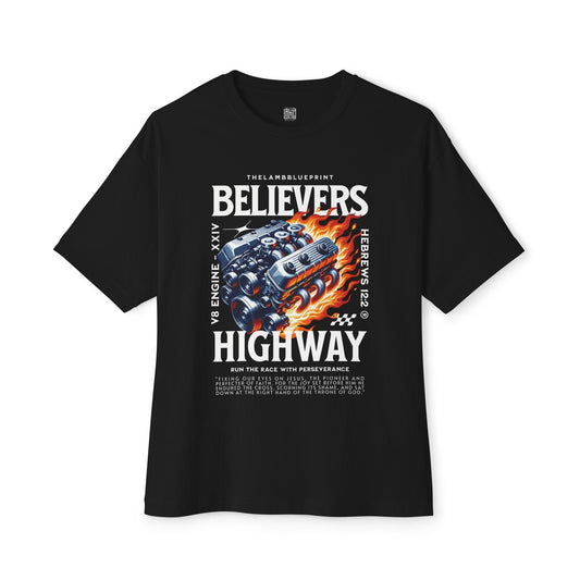 Believers Highway | Oversized Boxy Tee