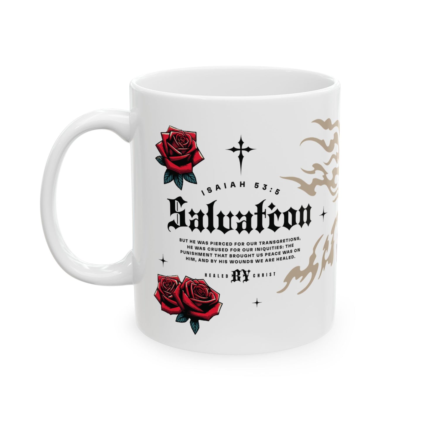 Salvation through Christ | Ceramic Mug, (11oz, 15oz)